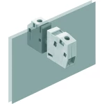 Usmjeravajuća stezaljka WGK 4/Z 1936570000 sive boje Weidmüller 50 kom.