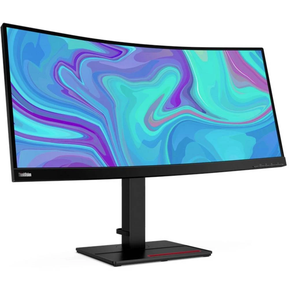 Lenovo ThnkVision T34w LCD zaslon 86.4 cm (34 palac) Energetska učink. B (A+++ - D) 3440 x 1440 piksel UWQHD displayport, USB 3. slika