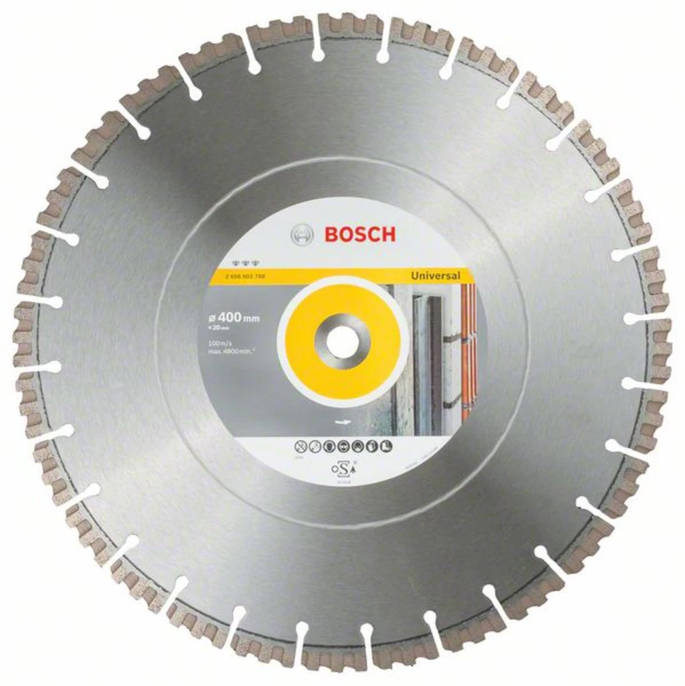 Dijamantna rezna ploča Best for Universal, 400 x 20.00 x 3.3 x 15 mm Bosch Accessories 2608603768 promjer 400 mm 1 ST slika