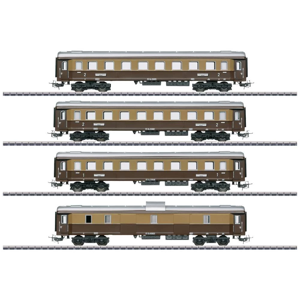 Märklin 40360 H0 set od 4 putnička vagona brzih vlakova, MHI FS slika