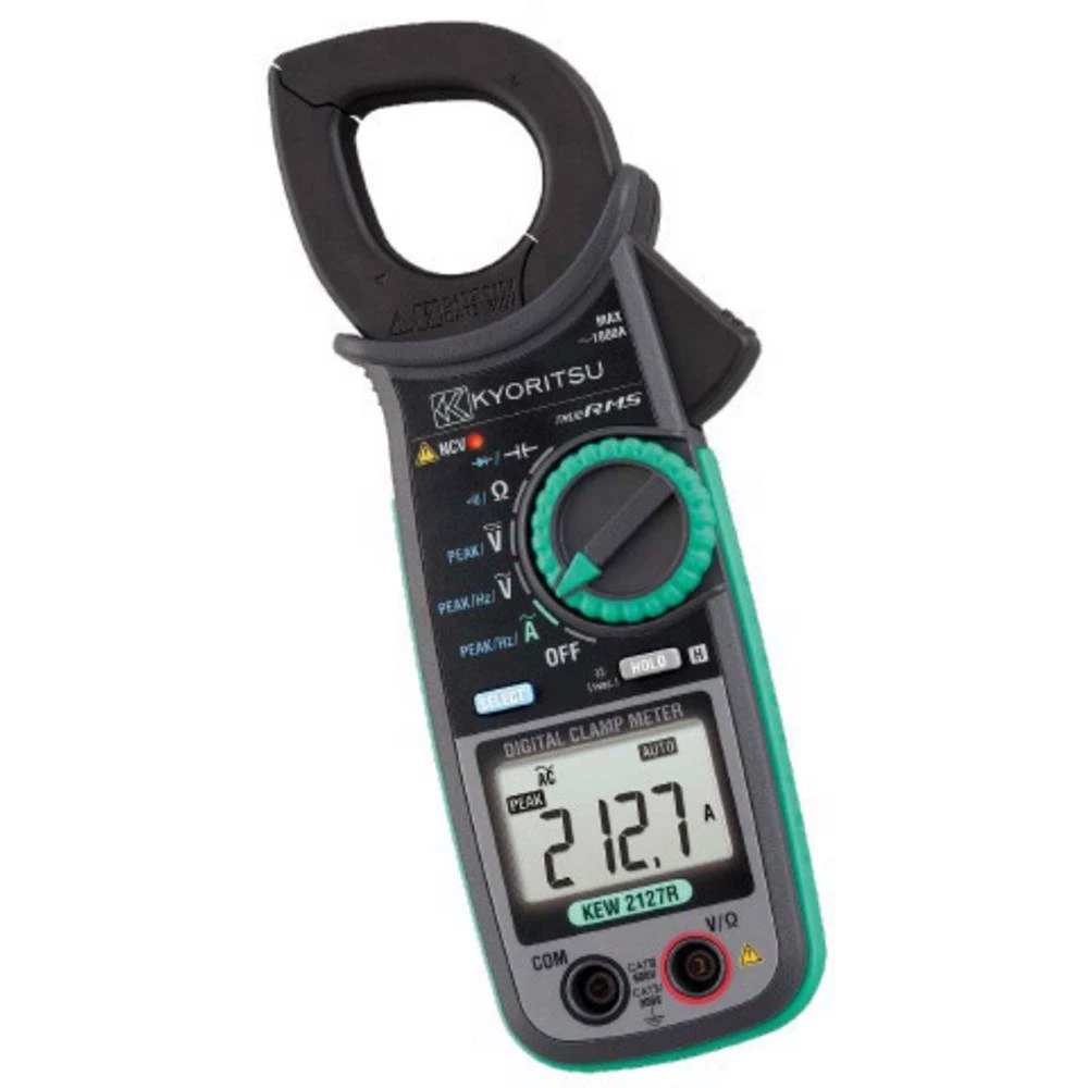 Kyoritsu KEW-2127R Strujne stezaljke digitalni CAT IV 300 V, CAT III 600 V slika