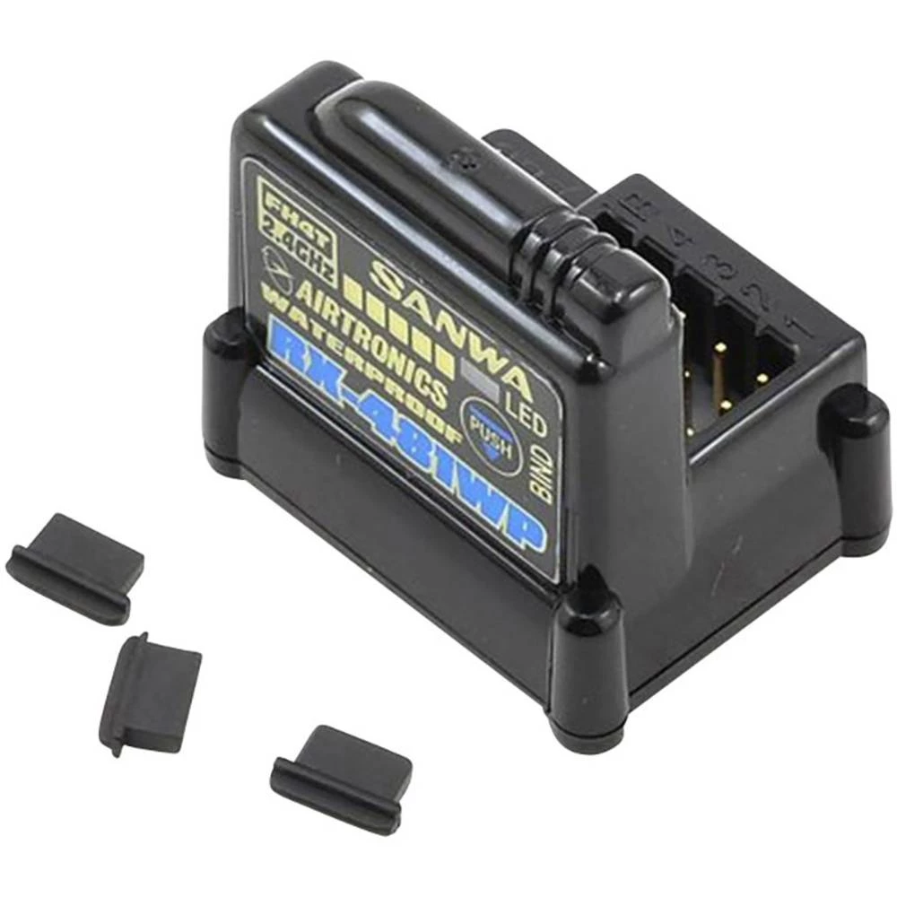 4-kanalni prijemnik SANWA RX-481WP 2,4 GHz Sustav utičnica JR slika