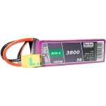 LiPo akumulatorski paket za modele 11.1 V 3800 mAh Broj ćelija: 3 20 C Hacker Softcase XT90