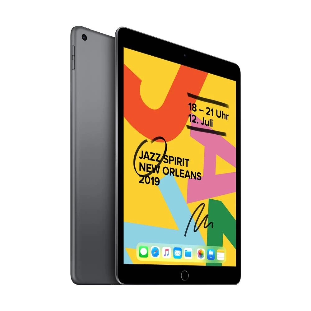 Apple refurbished iPad 10.2 (2019) iPad  Renewd® (razred A) 25.9 cm (10.2 palac) 128 GB WiFi space siva slika