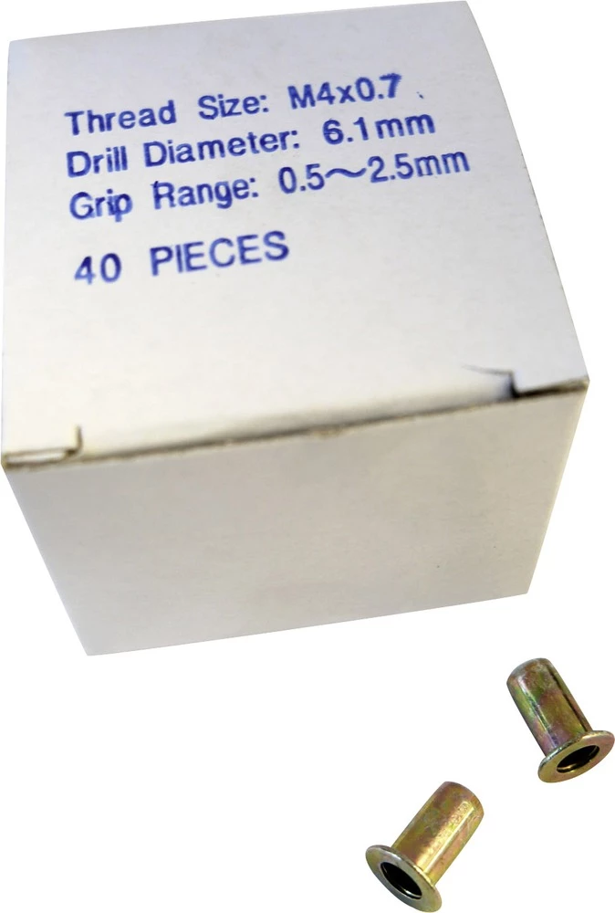 Matica za slijepe zakovice M4 Kunzer 40 komada slika