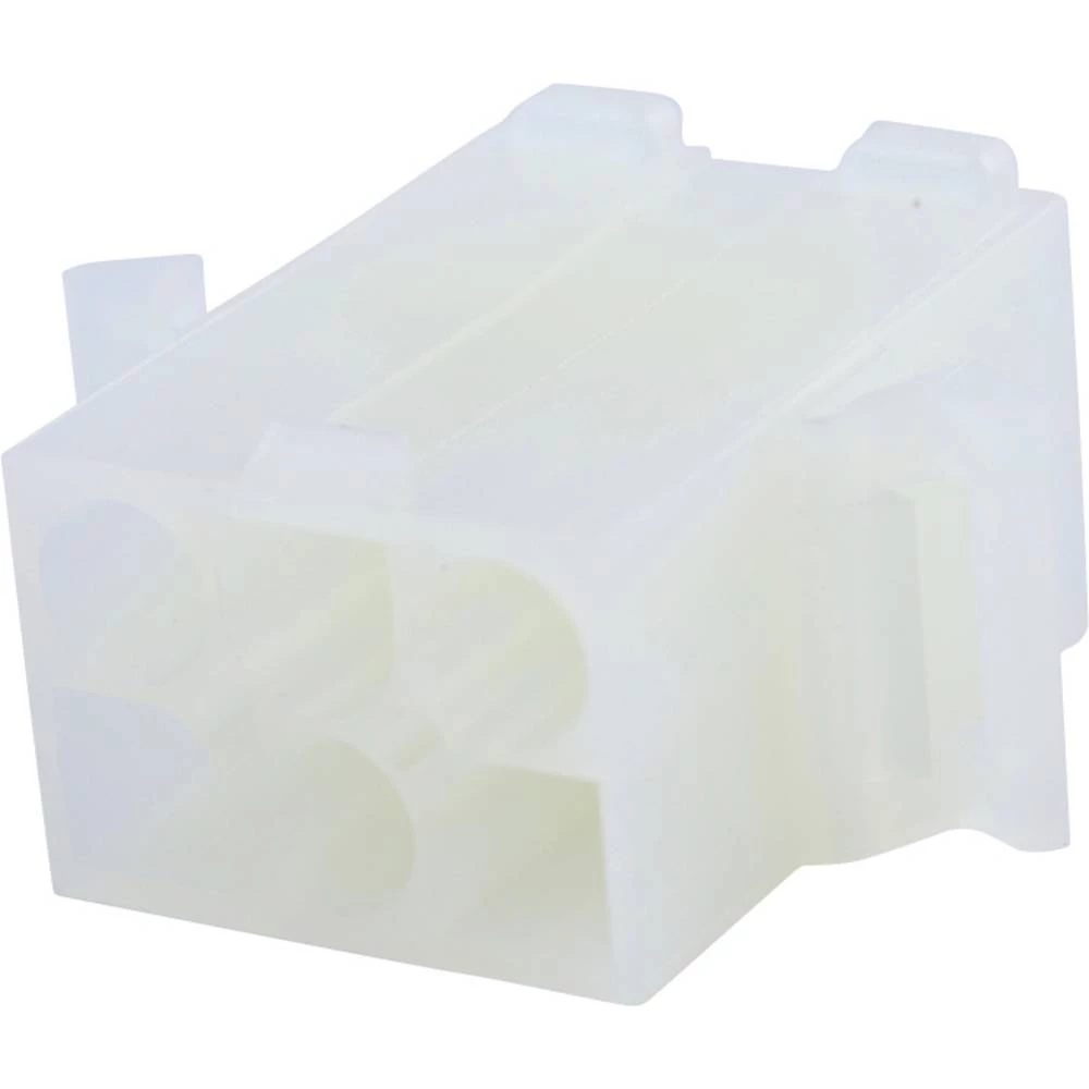 Molex 39036060 2.36mm Diameter Standard .093" Pin and Socket Plug Housing with Positive Latch, UL 94V-2, with Panel Moun slika