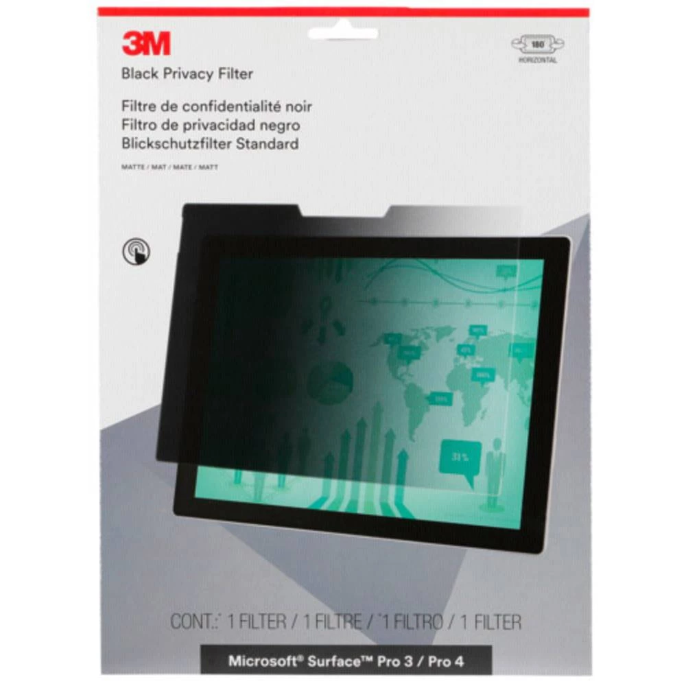3M PFTMS001 Folija za zaštitu zaslona 30.5 cm (12 ") Format slike: 3:2 7100079112 Pogodno za model: Microsoft Surface Pro 3, Mic slika