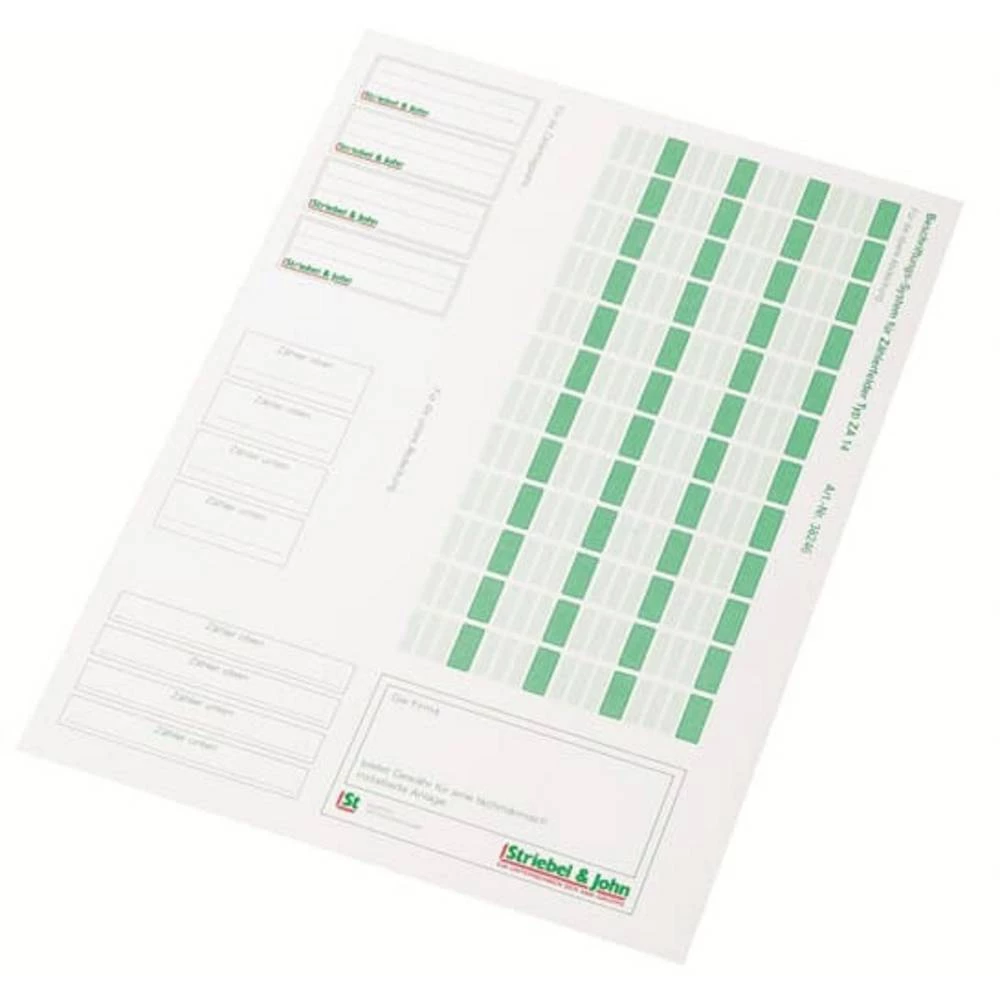 Striebel & John 2CPX038246R9999 sustav označavanja slika