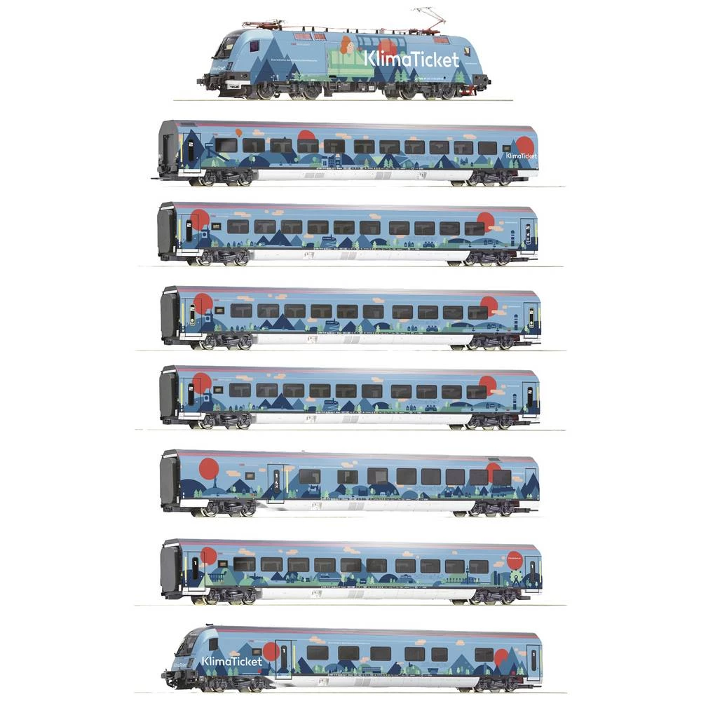 Roco 61500 H0 set od 8 klima mlaznica ÖBB slika