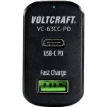 VOLTCRAFT CAS-63 VC-63CC-PD USB punjač Osobno vozilo Izlazna struja maks. 3 A 2 x USB, Ženski konektor USB-C™ USB Power De