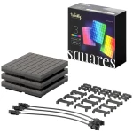 Smart LED panel SQUARES, 3 Square Blocks extensions Pack, 64 RGB piksela, 16x16 cm, crna, IP20 - potreban je početni komplet ili paket od 1 komada Twinkly SQUARES TWQ064STW-03-BAD LED panel    RGB