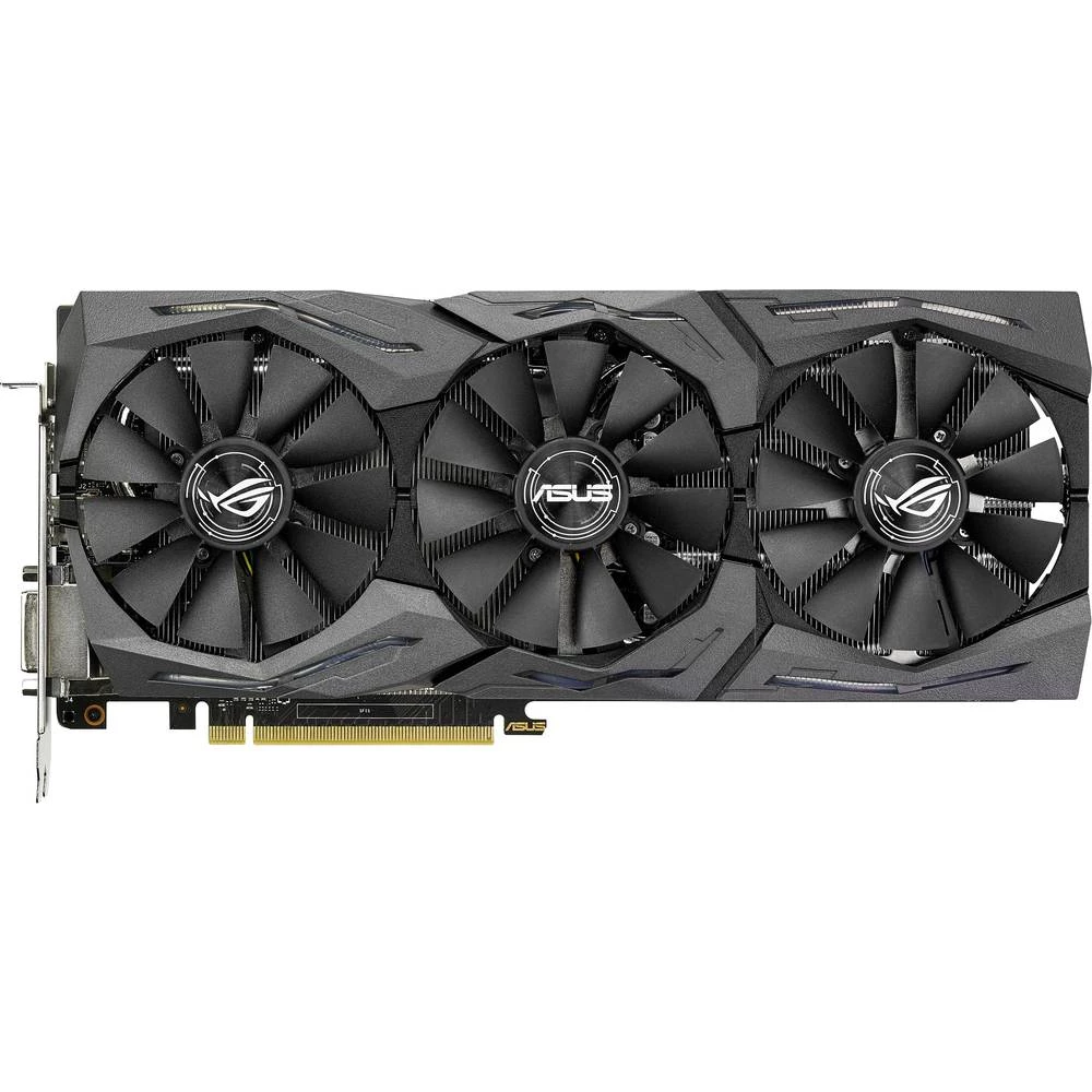 Grafička kartica Asus Nvidia GeForce GTX1060 Strix Overclocked 6 GB GDDR5-RAM PCIe x16 HDMI&trade;, DVI, DisplayPort slika