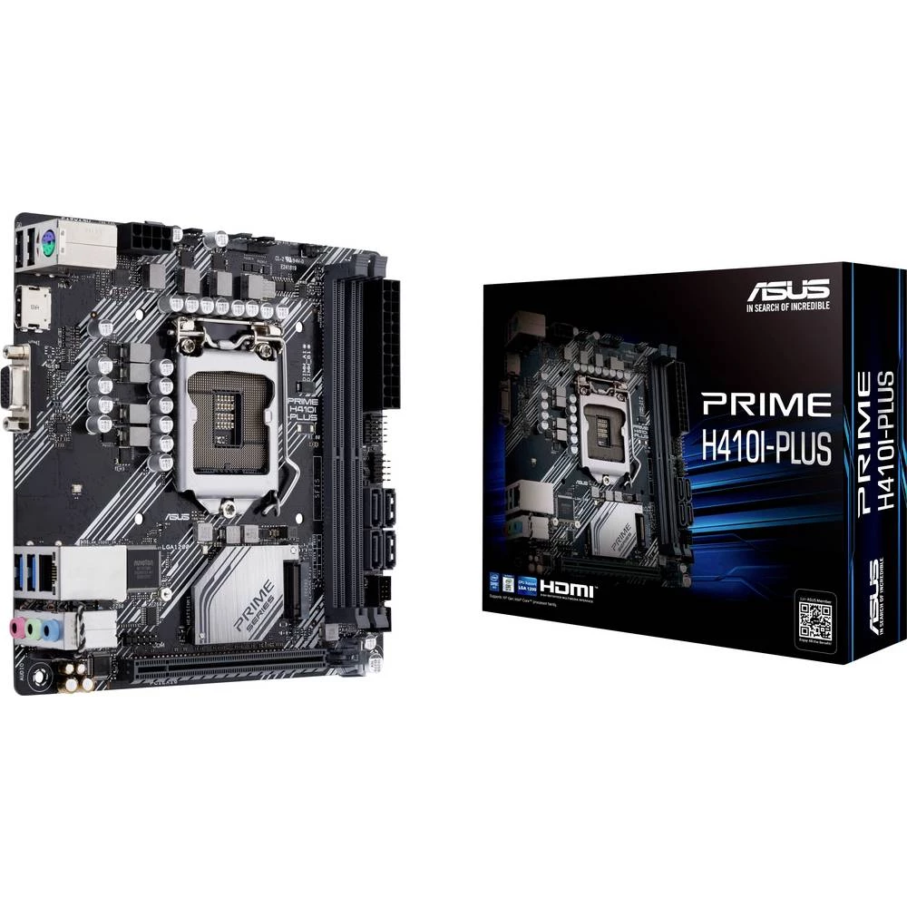 Asus PRIME H410I-PLUS matična ploča Baza Intel® 1200 Faktor oblika Mini-ITX Set čipova matične ploče Intel® H410 slika