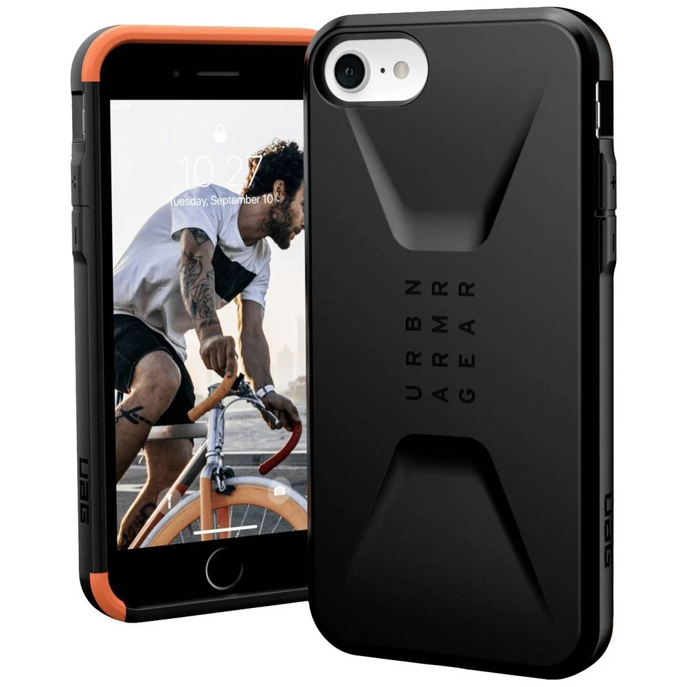 Urban Armor Gear Civilian vanjska torbica za mobilni telefon Apple iPhone 7, iPhone 8, iPhone SE (2. Generation), iPhone SE (3. Generation) crna slika