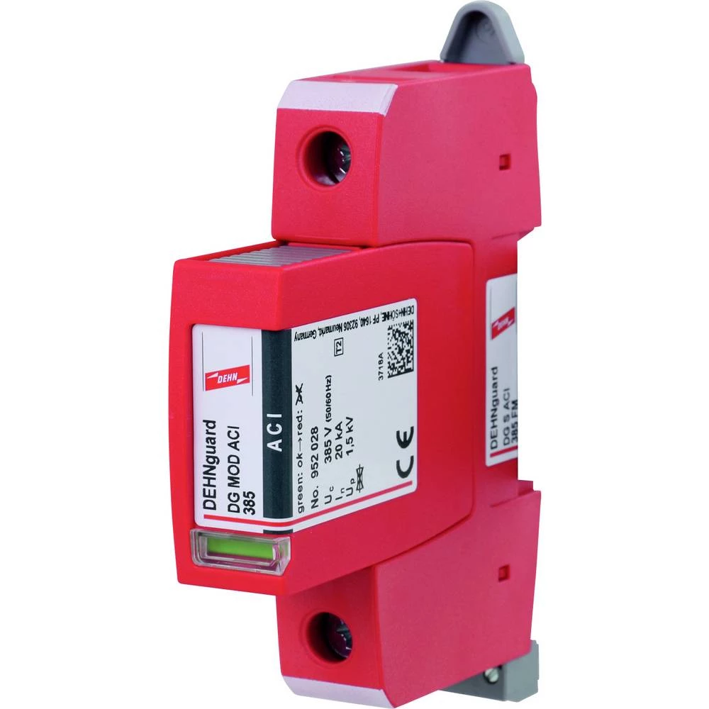 DEHN 952113 Überspannungsableiter Typ 2 DEHNguard S 1-polig Uc 385V mit ACI-Technologie odvodnik prenapona   20 kA  1 St. slika