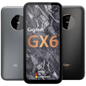 Gigaset GX6 Outdoor pametni telefon 5G - otporan na prašinu i vodu IP68 - 128GB+6GB RAM - 50MP kamera - brzo punjenje - Android 12, Titanium Gray Gigaset GX6 vanjski pametni telefon 128 GB 16.8 cm ... slika