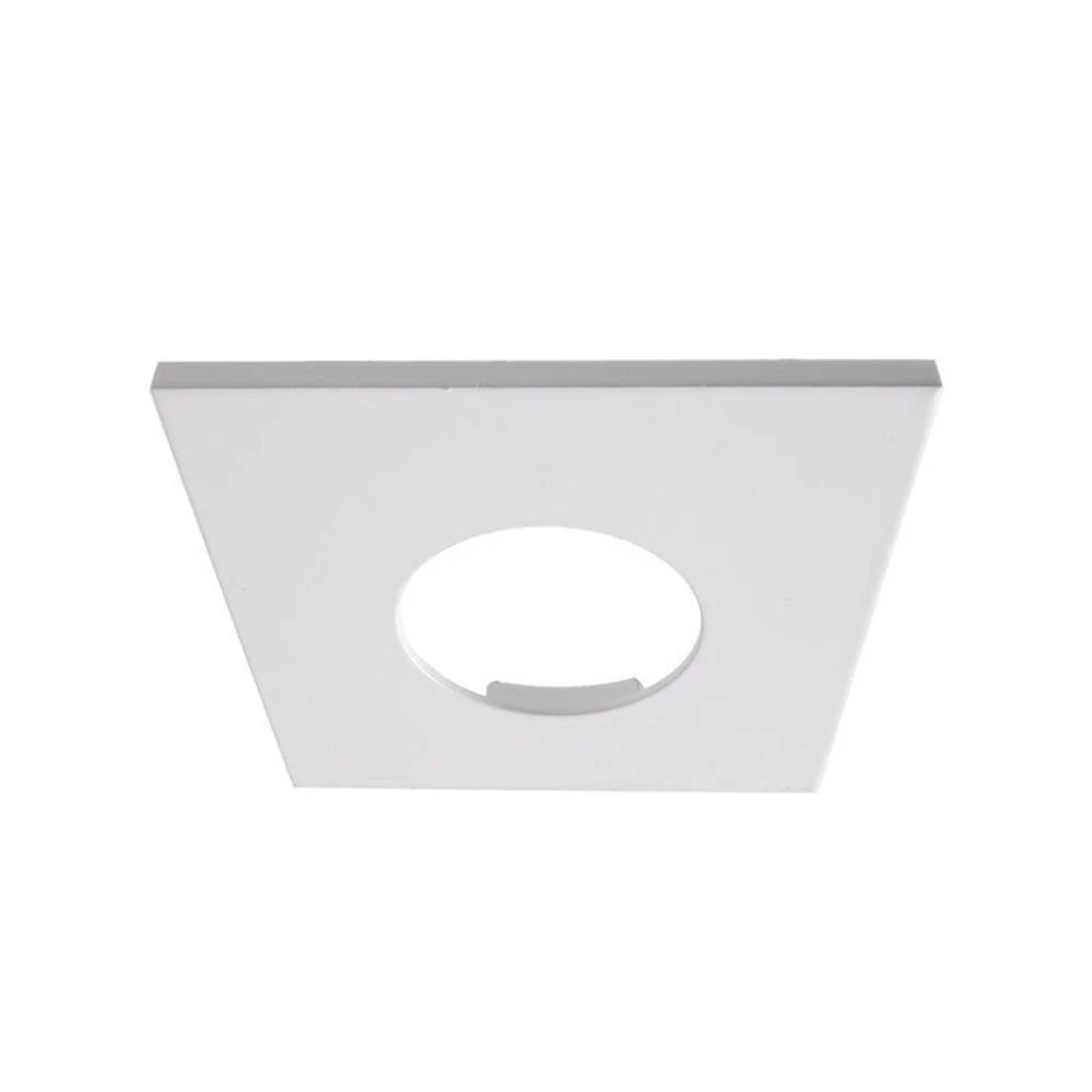 Pribor, poklopac bijeli mat kvadrat za COB 68 IP65 + Mizar II, duljina 83 mm, širina 83 mm, visina 4 mm Deko Light COB 930075 poklopac      signalno-bijela slika