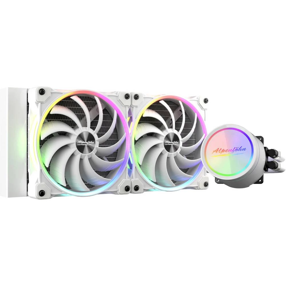 Gletscherwasser 280 potpuno vodeno hlađenje, ARGB - bijeli Alpenföhn Gletscherwasser 280 pc vodeno hlađenje slika