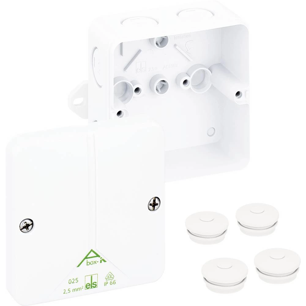 Spelsberg 48990301  priključna doza  (D x Š x V) 82 x 82 x 52 mm bijela IP66 1 St. slika