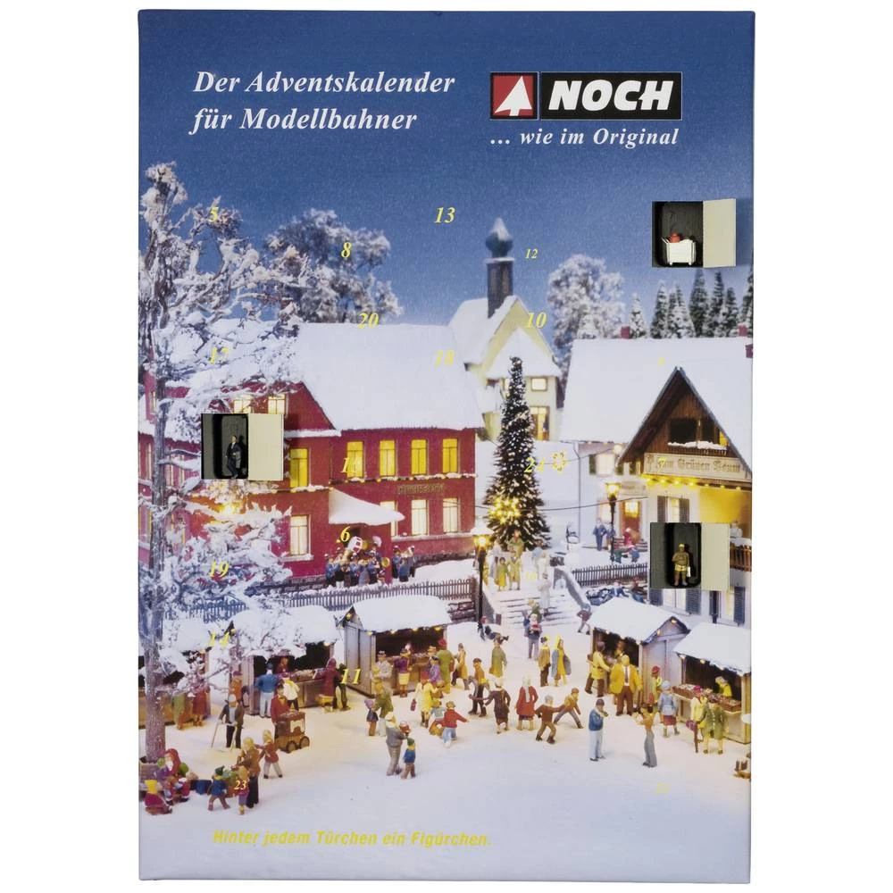 NOCH  n    Slika adventski kalendar  obojen slika