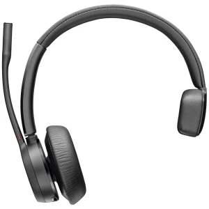 POLY Voyager 4310   On Ear Headset Bluetooth®, žičani mono crna  slušalice s mikrofonom, mono slika