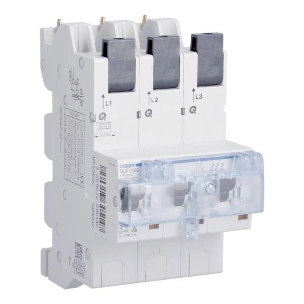 Hager HTS350C HTS350C zaštitna sklopka za glavni vod 50 A 400 V slika