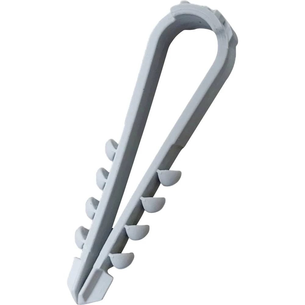 N & L Dübelklemmschelle 6-20mm montažna obujmica priključak 501STN   za zidane utičnice, s tiplom, uv stabiliziran svije slika