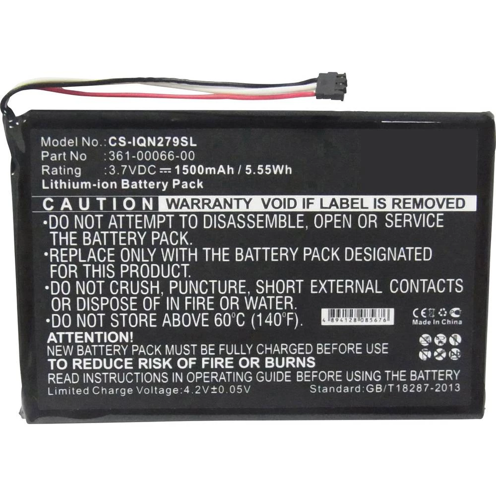 Navigacijski uređaj-akumulator Beltrona Zamjenjuje originalnu akumul. bateriju 361-00066-00 3.7 V 1500 mAh slika