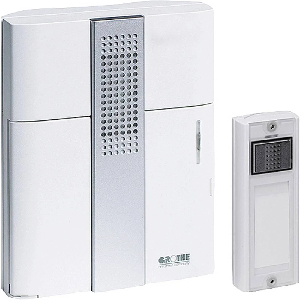 Grothe 43305F bežični gong kompleT-set s natpisnom pločicom slika