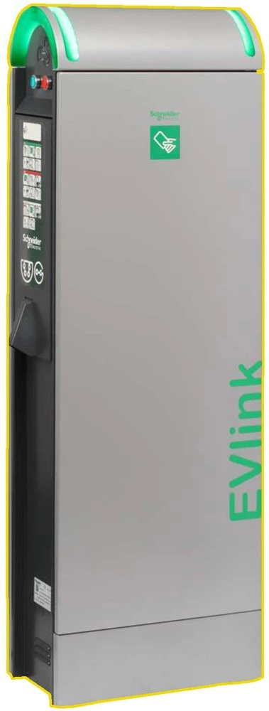 Stanica za punjenje E-mobilnost Schneider Electric EVC1S22P4E4ERF Tip 2 32 A 22 kW slika