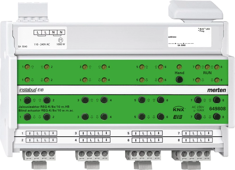 Merten Merten KNX Systeme 649808 Aktuator prebacivanja 649808 slika