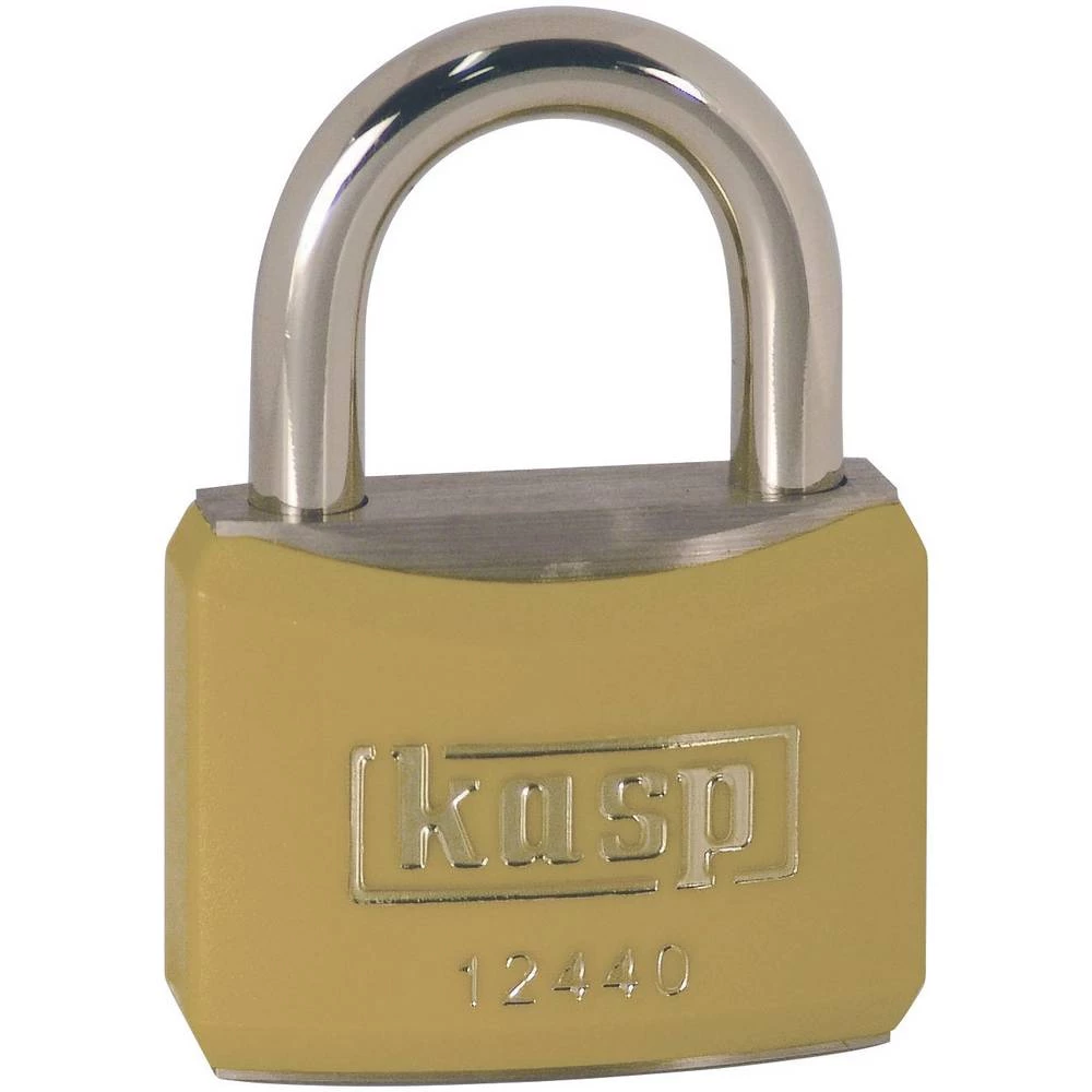 Kasp K12440YELA1 lokot 40 mm isto zatvaranje zlatno-žuta zaključavanje s ključem slika