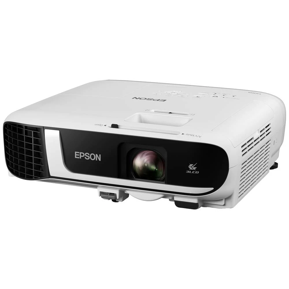 Epson beamer EB-FH52 3LCD ANSI-lumen: 4000 lm 1920 x 1080 Full HD 16000 : 1 bijela slika