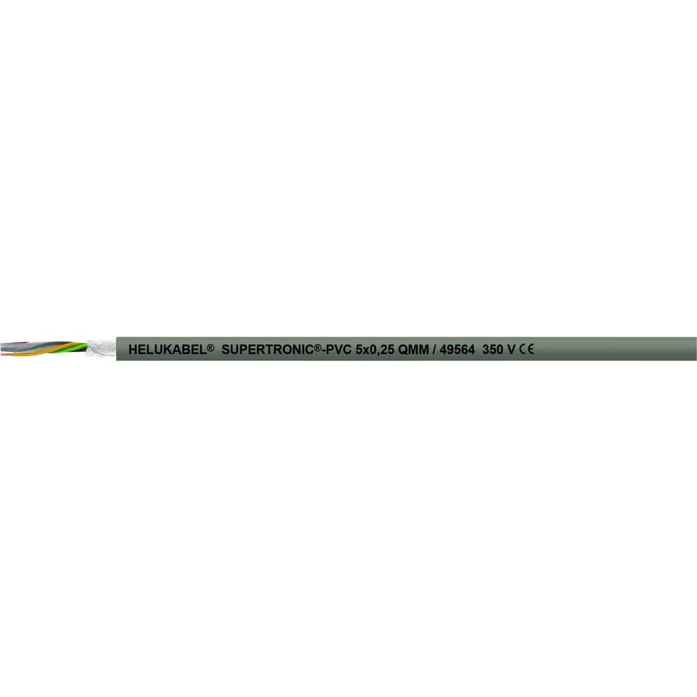 Helukabel 49558-500 vod za vučni lanac S-TRONIC-PVC 18 x 0.14 mm² siva 500 m slika