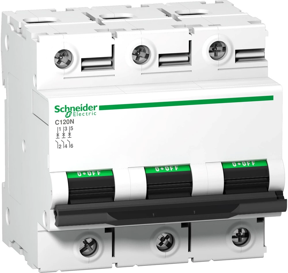 Zaštitna sklopka za vodove 100 A 375 V/DC Schneider Electric A9N18350 slika