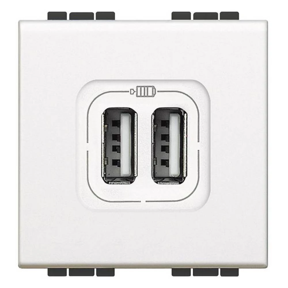 Legrand   USB utičnica Living&Light bijela N4285C2 slika