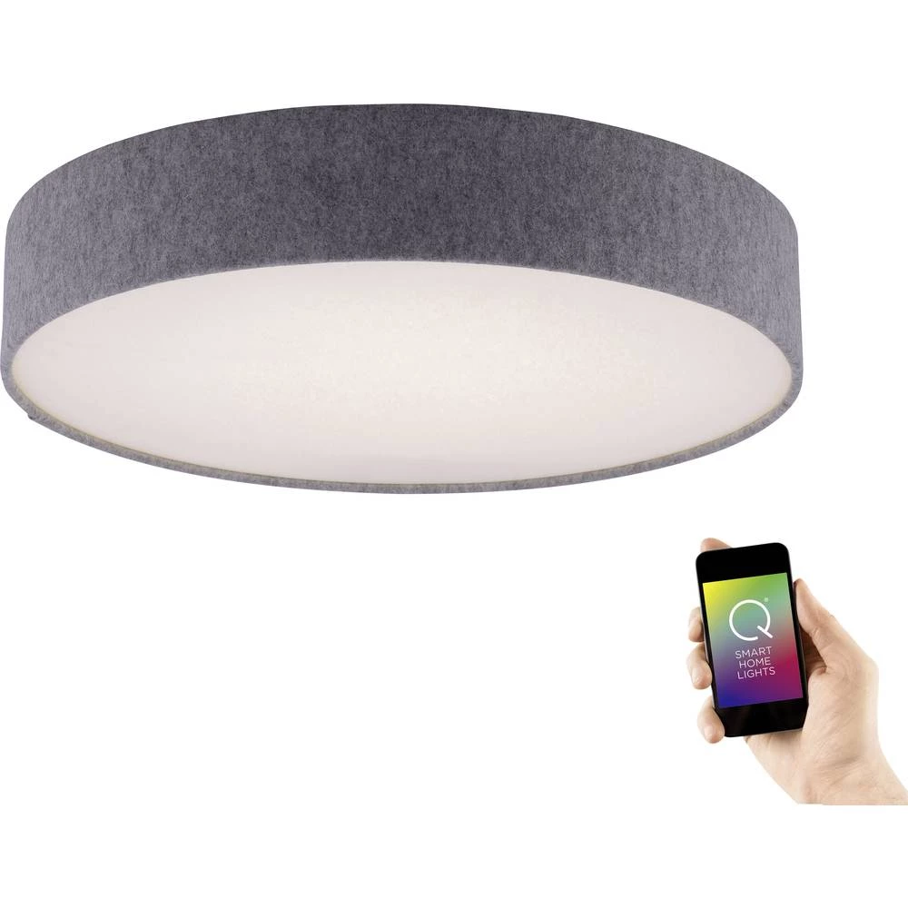 Paul Neuhaus Q&reg; LED Stropna i zidna svjetiljka Q-KIARA LED fiksno ugrađena 36 W Toplo-bijela, Neutralno-bijela, Dnevno svjet slika