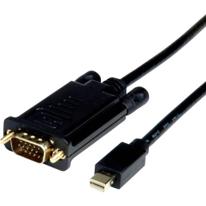 Value Mini-DisplayPort priključni kabel 1.50 m 11.99.5806 crna [1x muški konektor mini displayport - 1x muški konektor slika