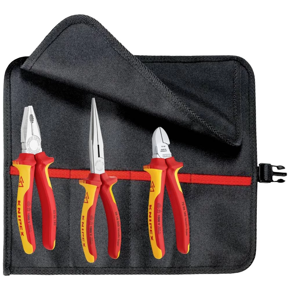 Knipex 00 19 56 S18 vde komplet kliješti   3-dijelni slika