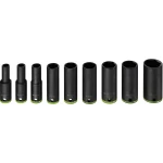 Vanjski šesterokutni Komplet nastavaka za nasadni ključ 9-dijelni 1" Bosch Accessories 2608551101