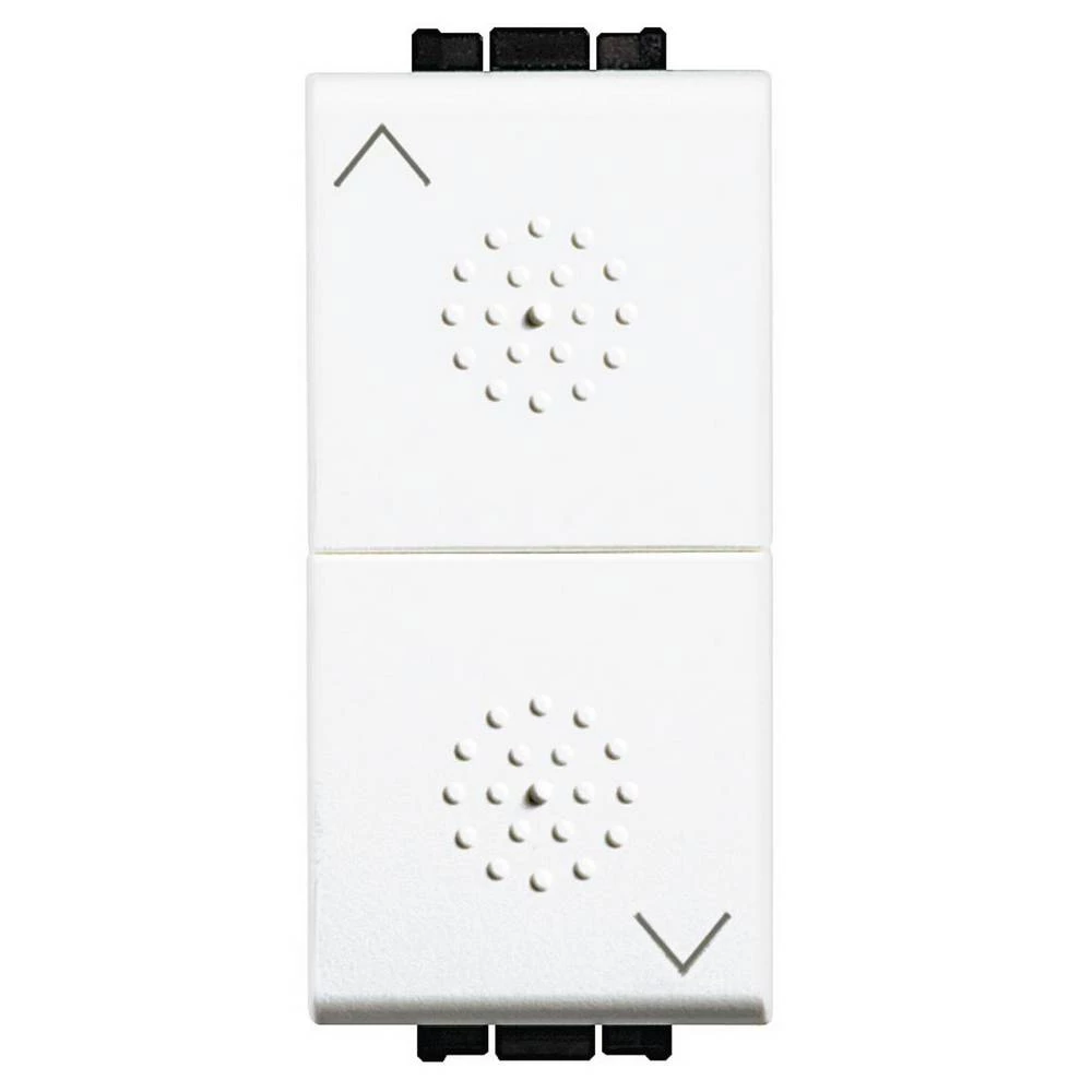 Legrand   prekidač/tipkalo za žaluzine Living&Light bijela N4027 slika