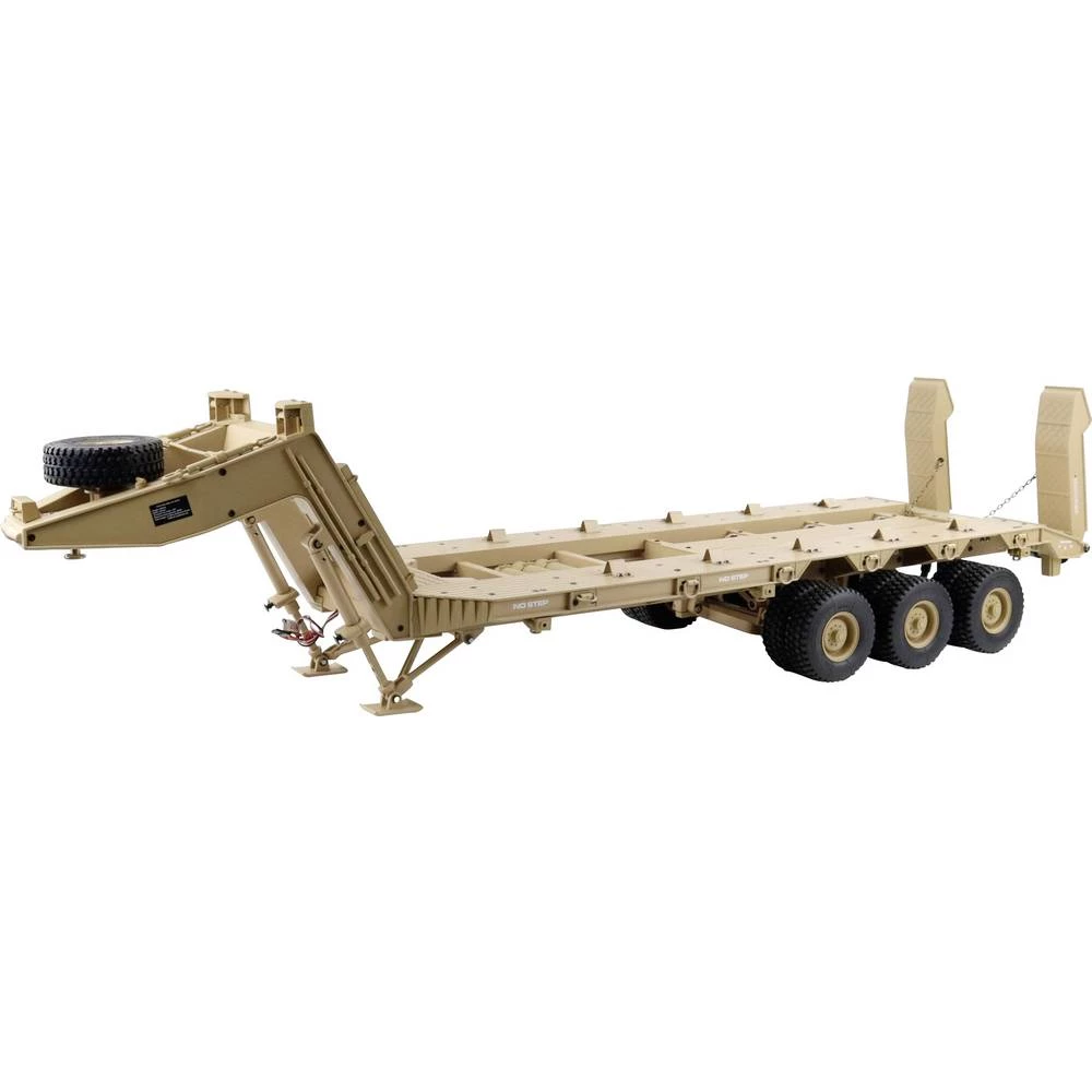 Amewi 22508 U.S. M747 1:12 niska teretna prikolica s rampom slika