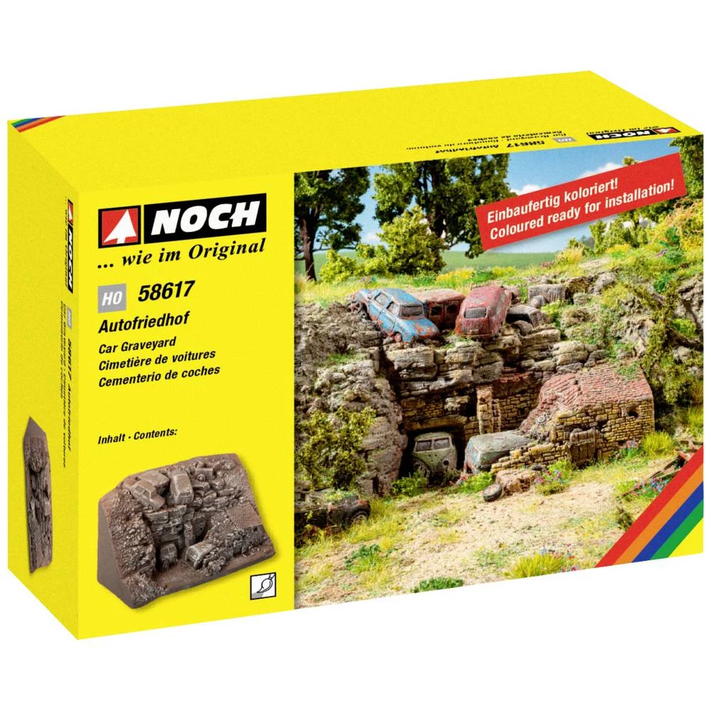 NOCH  58617 H0 groblje automobila gotovi model slika