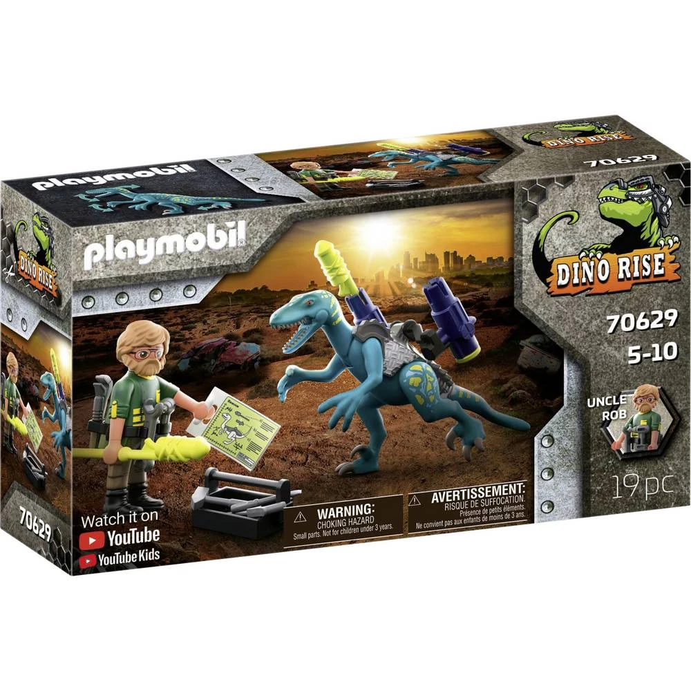Playmobil® Dino Rise Uncle Rob: naoružavanje za bitku 70629 slika