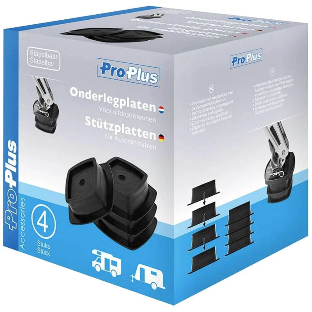 Potporne ploče za rotirajuće potpore set od 4 ProPlus  potporne ploče  1 St. slika