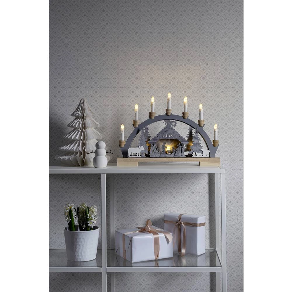 Konstsmide 3261-320 LED silueta dječji krevetić toplo bijela LED slika