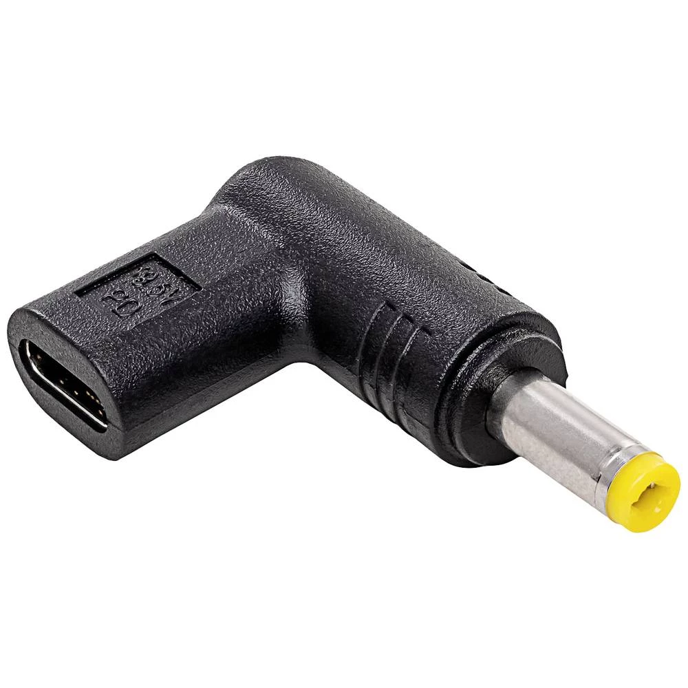 Adapter za prijenosno računalo AK-ND-C03 USB-C / 4,8 x 1,7 mm Akyga  USB-C adapter 100 W  5 A slika