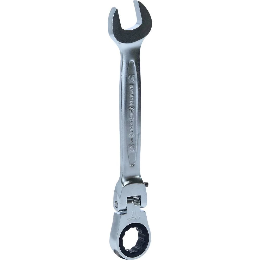 KS Tools 503.4814 503.4814 viličasto okasti ključ s račnom Veličina ključa (metrička) (naslov) 14 mm slika