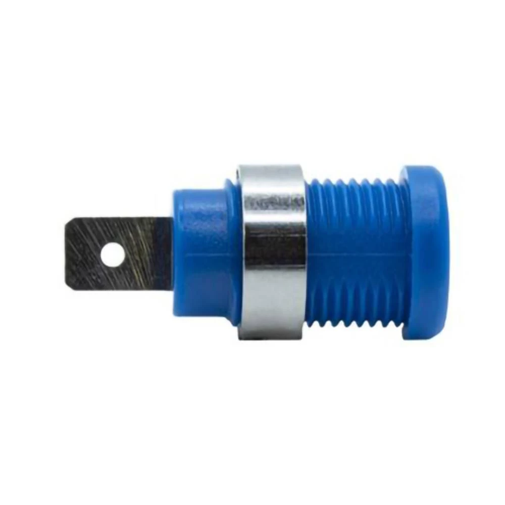 Mueller Electric BU-31610-6 banana utičnica ženski konektor Zatik-Ø: 6.4 mm plava boja 1 kom. slika