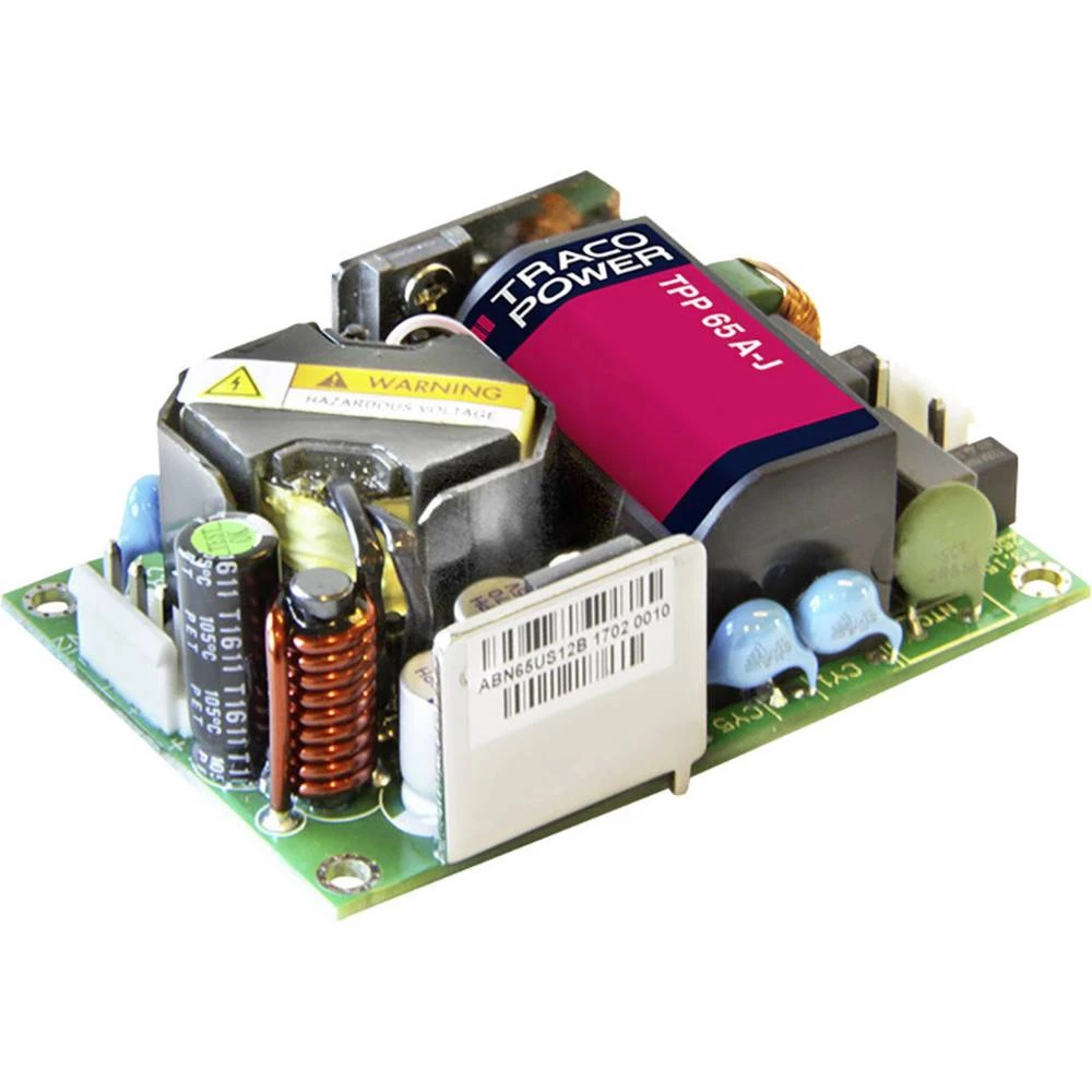 AC/DC modul napajanja, otvoreni okvir TracoPower TPP 65-148A-J +52.8 V/DC 1360 mA slika